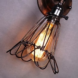 Moderno Contemporaneo Tradizionale Classico Country Elettroplaccato Caratteristica per Luce Ambientale Applique da Parete Lampada da Parete