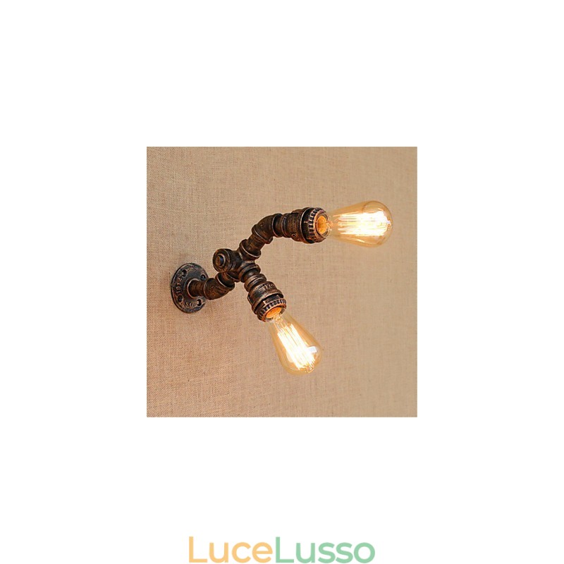 Pittura rustica Lodge Caratteristica per applique da parete con luce ambientale Applique da parete