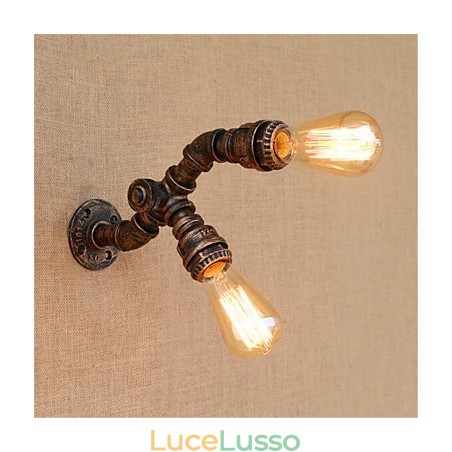 Pittura rustica Lodge Caratteristica per applique da parete con luce ambientale Applique da parete Pittura rustica Lodge Caratteristica per applique da parete con luce ambientale Applique da parete