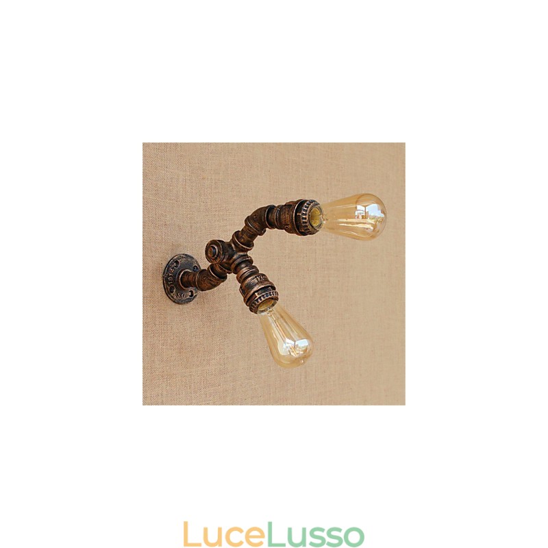 Pittura rustica Lodge Caratteristica per applique da parete con luce ambientale Applique da parete