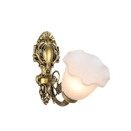 Caratteristica della pittura country per applique da parete in stile mini con luce verso l'alto