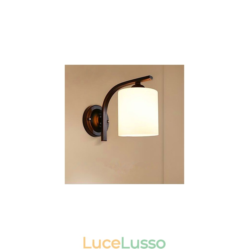 Rustic Lodge Tradizionale Classico Country Finitura in ossido nero Caratteristica per la protezione degli occhi