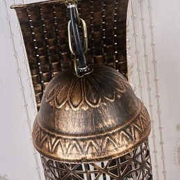 Dipinto rustico Lodge Caratteristica per applique da parete in stile mini Uplight Applique da parete