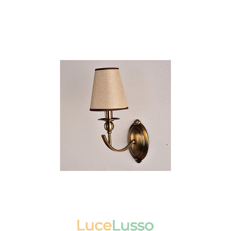 Tradizionale classico elettroplaccato caratteristica per la protezione degli occhi applique da parete downlight applique da parete
