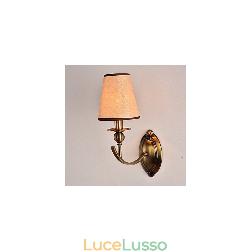 Tradizionale classico elettroplaccato caratteristica per la protezione degli occhi applique da parete downlight applique da parete