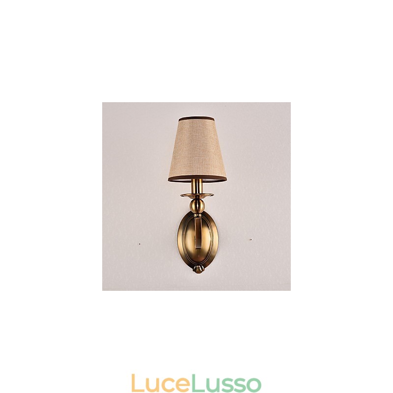 Tradizionale classico elettroplaccato caratteristica per la protezione degli occhi applique da parete downlight applique da parete