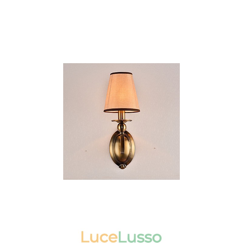 Tradizionale classico elettroplaccato caratteristica per la protezione degli occhi applique da parete downlight applique da parete