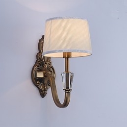 Tradizionale classico elettroplaccato caratteristica per la protezione degli occhi applique da parete downlight applique da parete