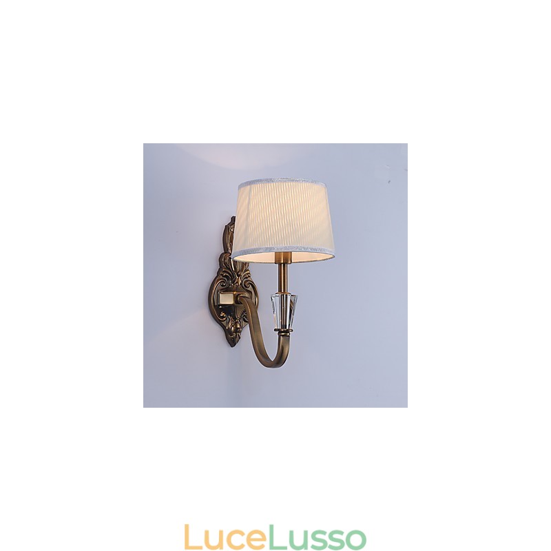 Tradizionale classico elettroplaccato caratteristica per la protezione degli occhi applique da parete downlight applique da parete