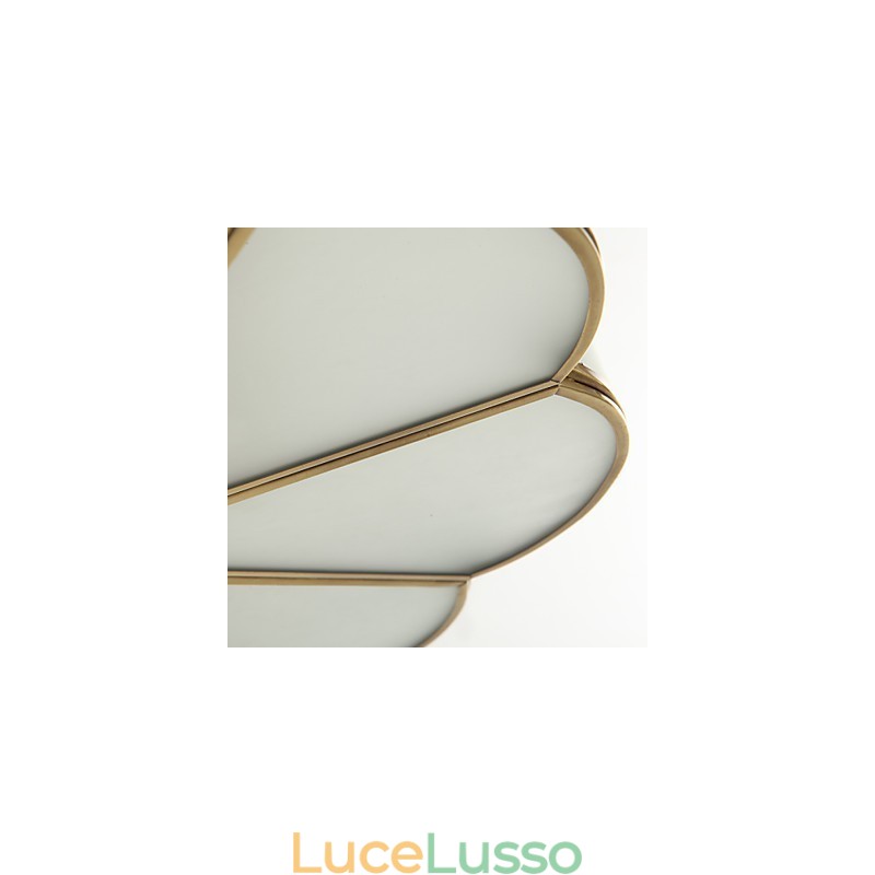Tradizionale Classico Rustico Lodge Ottone Metallo Montaggio a filo