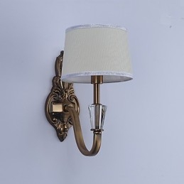 Tradizionale classico elettroplaccato caratteristica per la protezione degli occhi applique da parete downlight applique da parete