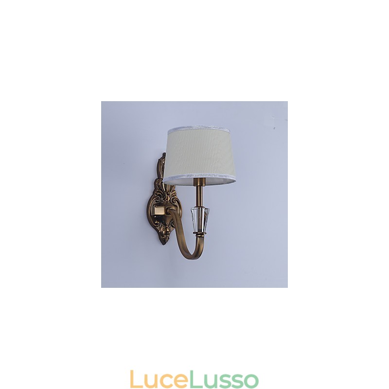 Tradizionale classico elettroplaccato caratteristica per la protezione degli occhi applique da parete downlight applique da parete