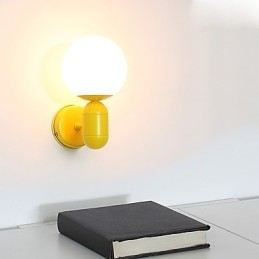 Moderna pittura contemporanea caratteristica per mini stile protezione degli occhi applique da parete uplight applique da parete
