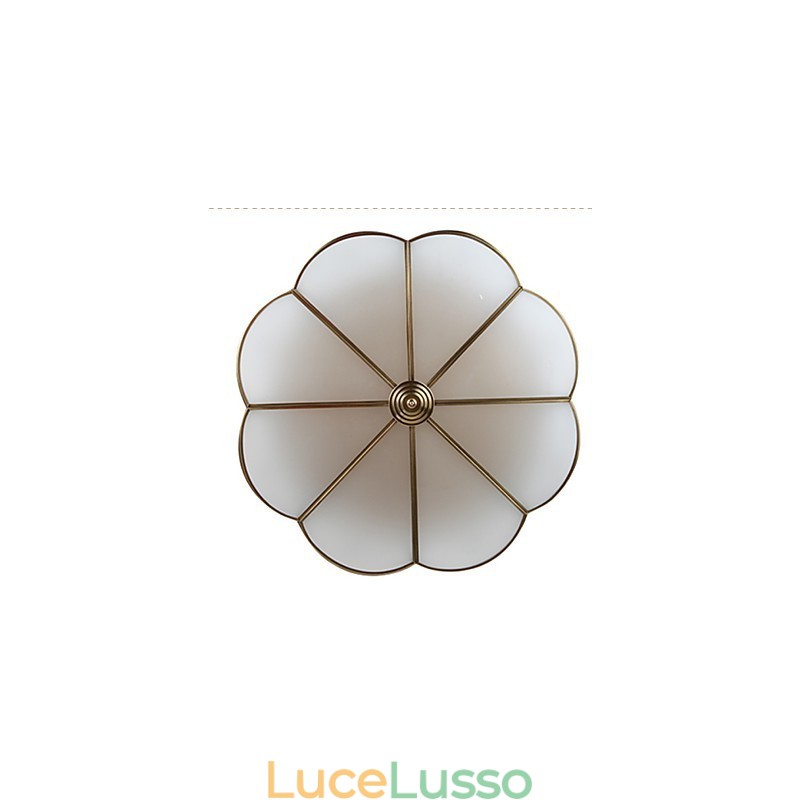Tradizionale Classico Rustico Lodge Ottone Metallo Montaggio a filo