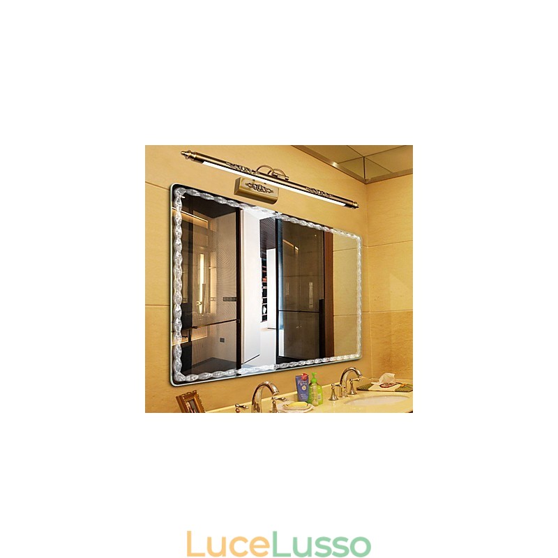 Specchio frontale Luce Moderna Contemporanea Country Galvanizzata Caratteristica per