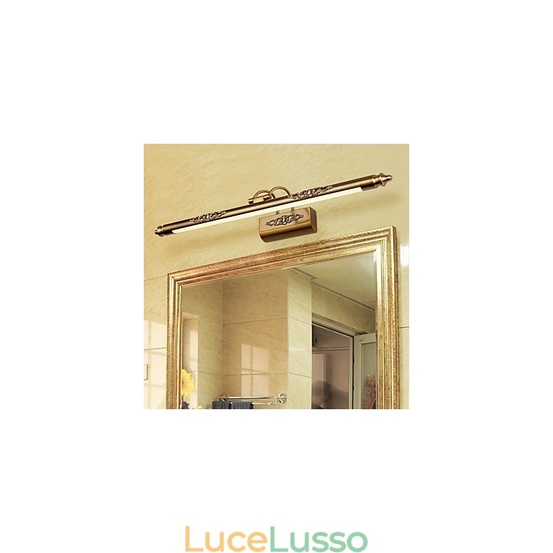 Specchio frontale Luce Moderna Contemporanea Country Galvanizzata Caratteristica per