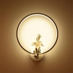 Applique da parete moderna contemporanea integrata per mini stile luce ambientale applique da parete