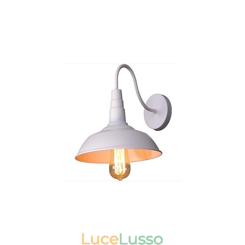 Pittura rustica classica tradizionale per applique da parete con luce ambientale, lampada da parete