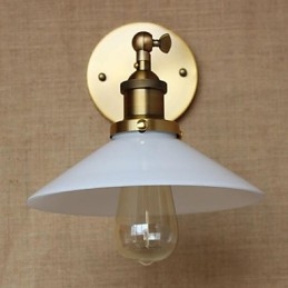 Moderno contemporaneo country retrò ottone antico caratteristica per illuminazione da parete in stile mini