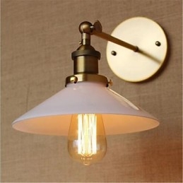 Moderno contemporaneo country retrò ottone antico caratteristica per illuminazione da parete in stile mini
