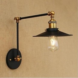 Dipinto rustico in stile retrò per mini braccio oscillante con luce ambientale