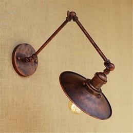 Dipinto rustico in stile retrò per mini braccio oscillante con luce ambientale