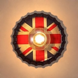 Tradizionale classico rustico Lodge Country Painting Caratteristica per mini stile luce ambientale applique da parete luce da parete