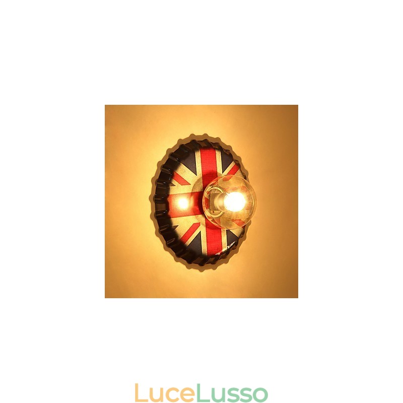 Tradizionale classico rustico Lodge Country Painting Caratteristica per mini stile luce ambientale applique da parete luce da parete