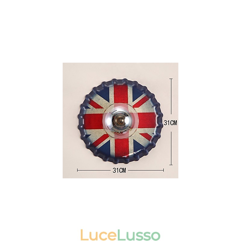 Tradizionale classico rustico Lodge Country Painting Caratteristica per mini stile luce ambientale applique da parete luce da parete
