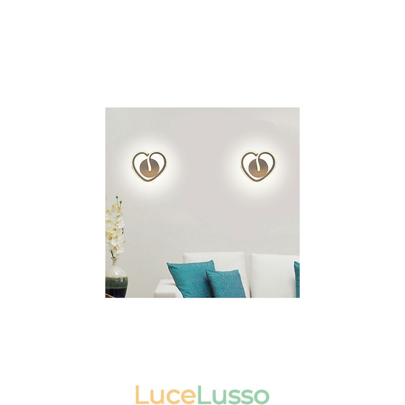 Lampada da comodino moderna e minimalista per camera da letto, lampada da parete, illuminazione per balcone, corridoio, scale, soggiorno creativo