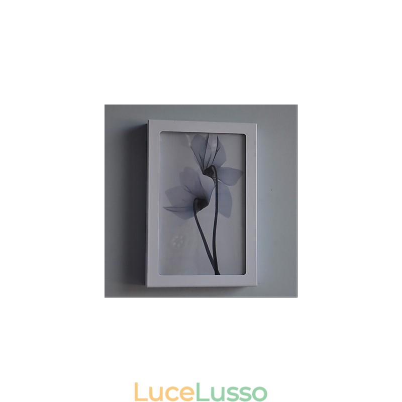 Pittura moderna contemporanea integrata, caratteristica moderna contemporanea per applique da parete con luce ambientale