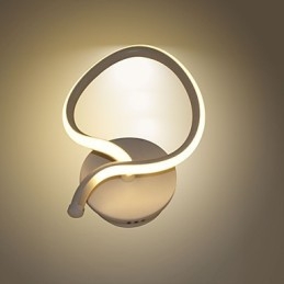 Lampada da parete moderna minimalista Comodino Lampada da corridoio creativa Illuminazione in alluminio