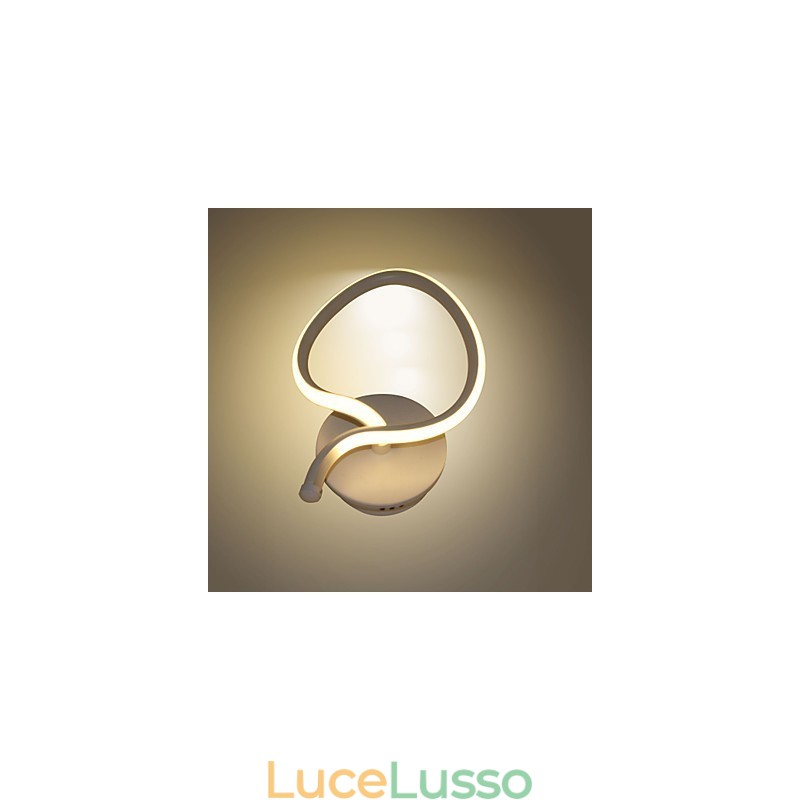 Lampada da parete moderna minimalista Comodino Lampada da corridoio creativa Illuminazione in alluminio