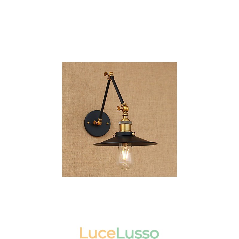 Applique da parete in ottone vintage industriale lampada da parete luce illuminazione per la casa decorazione per interni applique da parete