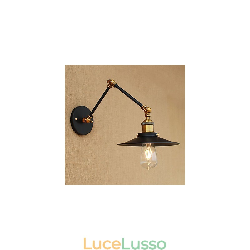 Applique da parete in ottone vintage industriale lampada da parete luce illuminazione per la casa decorazione per interni applique da parete