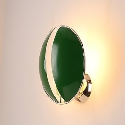 Moderna pittura contemporanea vintage caratteristica per applique da parete in stile mini con luce verso l'alto