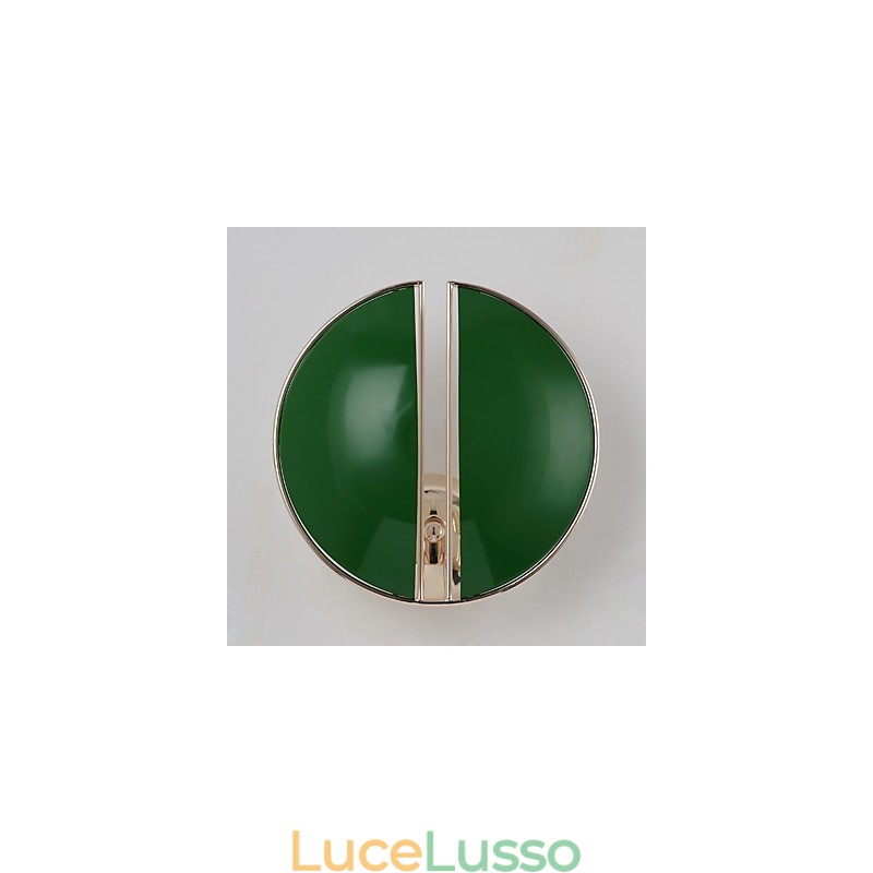 Moderna pittura contemporanea vintage caratteristica per applique da parete in stile mini con luce verso l'alto