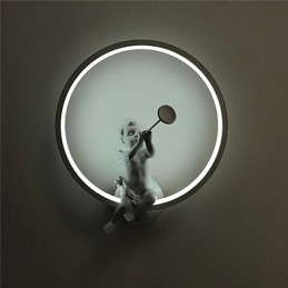 Applique da parete moderna contemporanea integrata per mini stile luce ambientale applique da parete