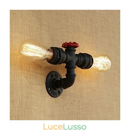 Caratteristica della pittura retrò del paese per applique da parete in stile mini con luce ambientale Caratteristica della pittura retrò del paese per applique da parete in stile mini con luce ambientale