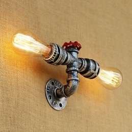 Caratteristica della pittura retrò del paese per applique da parete in stile mini con luce ambientale