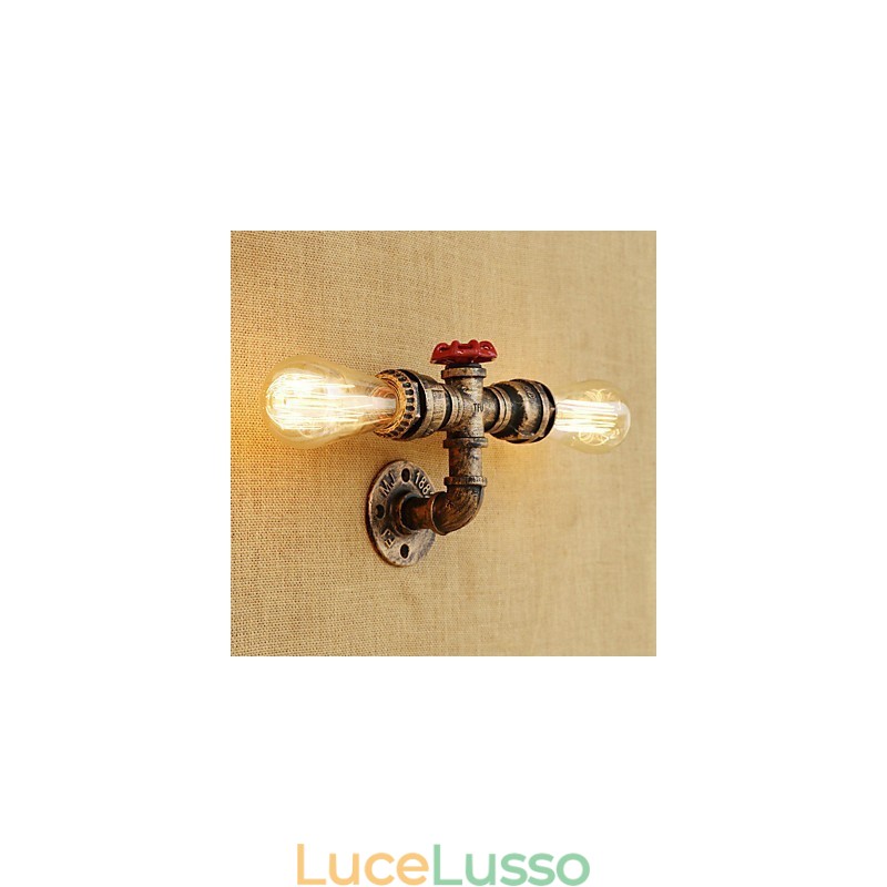 Caratteristica della pittura retrò del paese per applique da parete in stile mini con luce ambientale