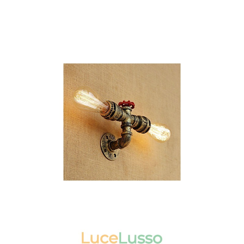 Caratteristica della pittura retrò del paese per applique da parete in stile mini con luce ambientale