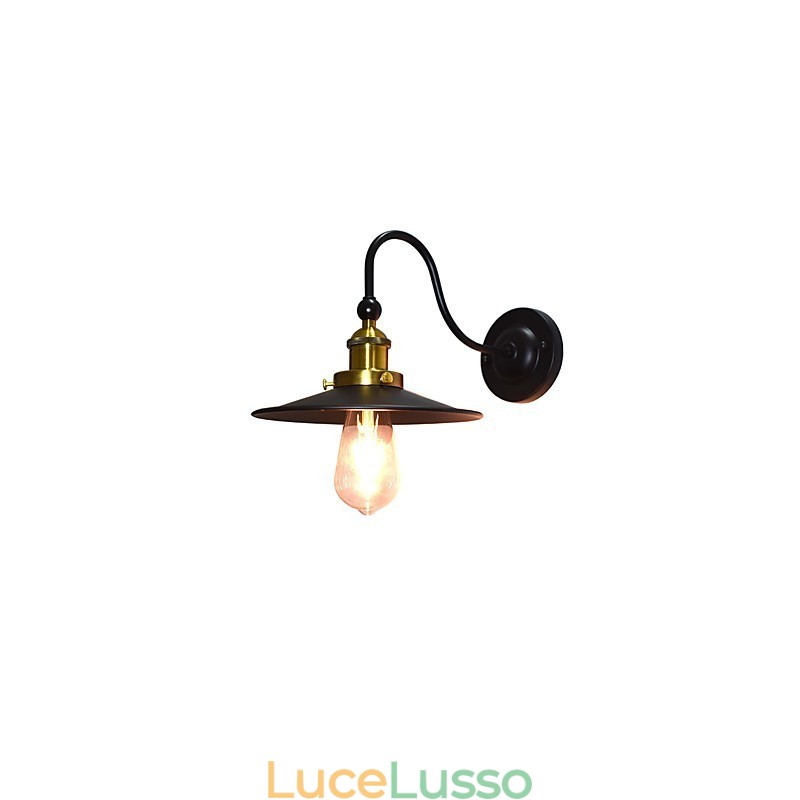 Applique da parete Applique da parete Applique da parete Lampada da parete in ferro Lampada da parete con spada laser nera stupida