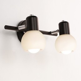 Rustic Lodge elettrolitico Caratteristica per illuminazione da parete per bagno Downlight