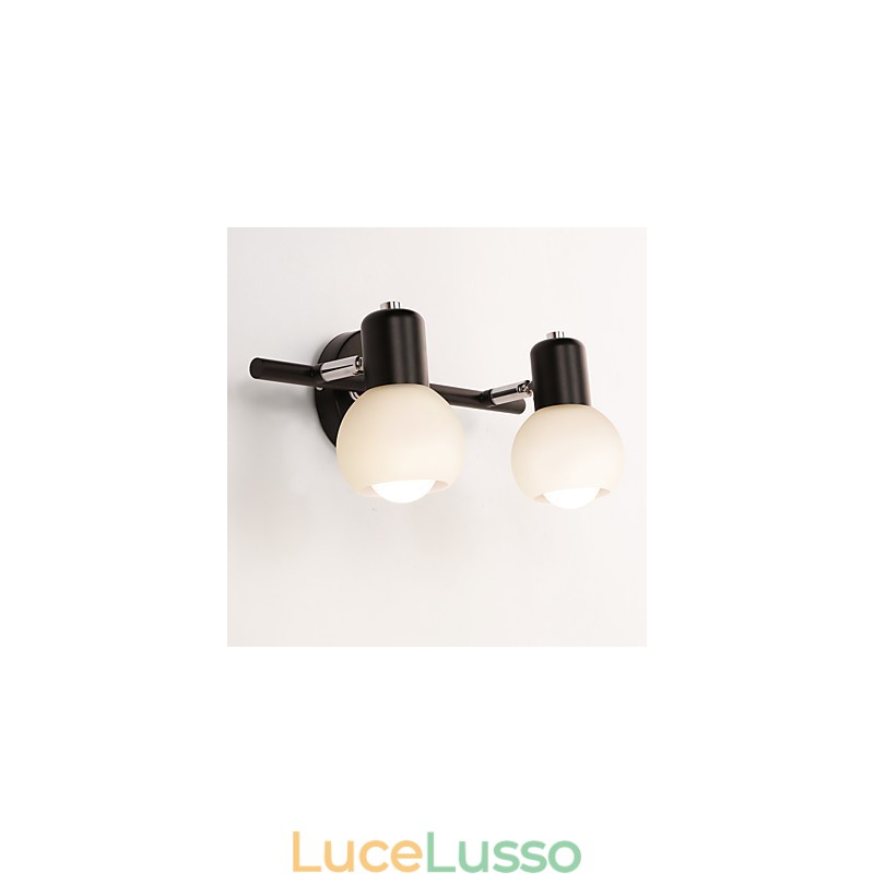 Rustic Lodge elettrolitico Caratteristica per illuminazione da parete per bagno Downlight