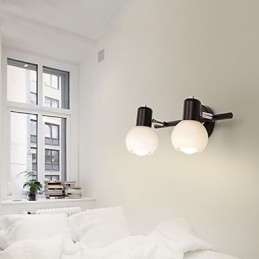 Rustic Lodge elettrolitico Caratteristica per illuminazione da parete per bagno Downlight