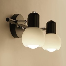 Rustic Lodge elettrolitico Caratteristica per illuminazione da parete per bagno Downlight