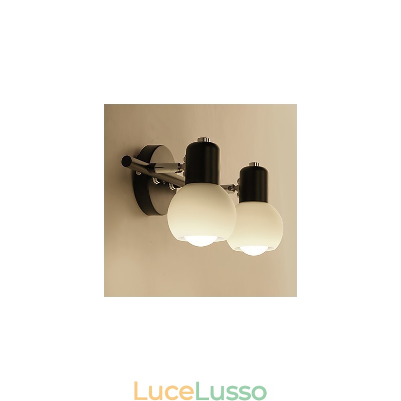 Rustic Lodge elettrolitico Caratteristica per illuminazione da parete per bagno Downlight