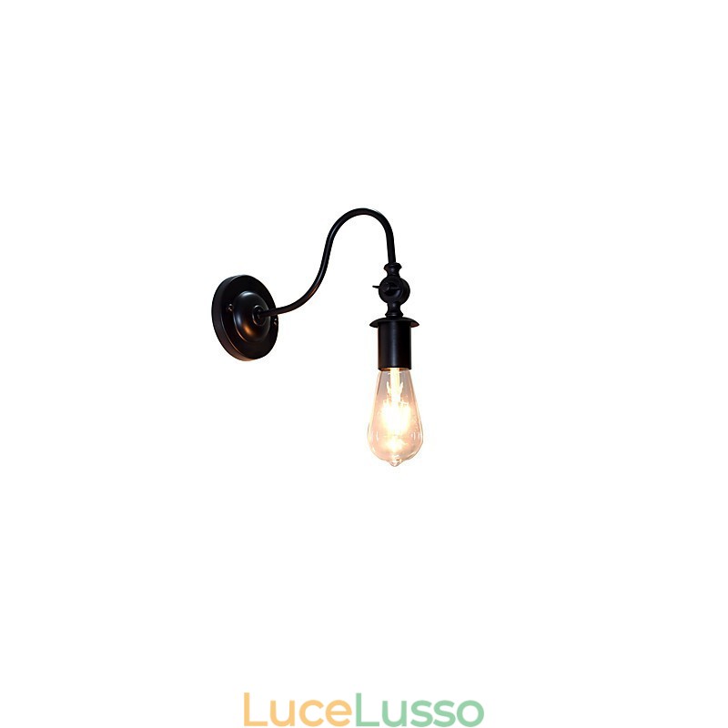 Lampada da parete Light Buzz Wall Iron Lampada da parete Dumb Black Lightsaber Lampada da parete
