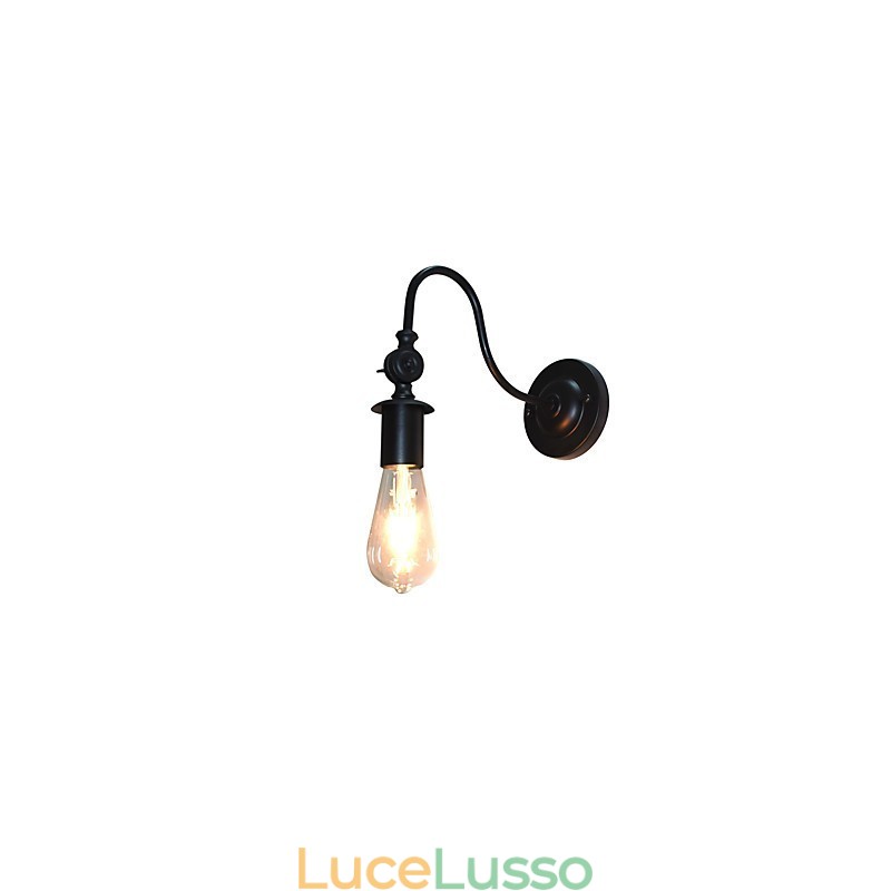 Lampada da parete Light Buzz Wall Iron Lampada da parete Dumb Black Lightsaber Lampada da parete